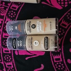 Lot of 2 Revlon 24-hours Colorstay foundation